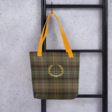 Load image into Gallery viewer, ROYAL TOAST TARTAN PLAID Tote bag