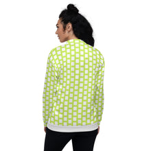 Load image into Gallery viewer, LIME Unisex Bomber Jacket