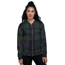 Load image into Gallery viewer, BLACKWATCH Unisex Bomber Jacket