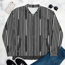 Load image into Gallery viewer, METRO Unisex Bomber Jacket