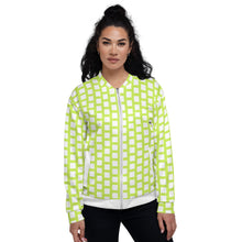 Load image into Gallery viewer, LIME Unisex Bomber Jacket