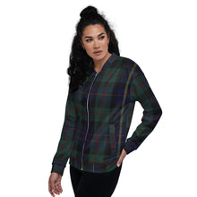 Load image into Gallery viewer, BLACKWATCH Unisex Bomber Jacket