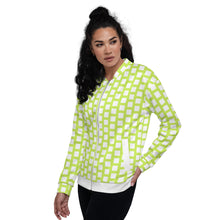 Load image into Gallery viewer, LIME Unisex Bomber Jacket