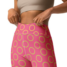 Load image into Gallery viewer, CIRCLES-VIVACIOUS Yoga Leggings