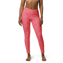 Load image into Gallery viewer, CIRCLES-VIVACIOUS Yoga Leggings