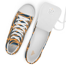 Load image into Gallery viewer, FLAME-TRIUMPHANT Men’s high top canvas shoes