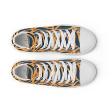 Load image into Gallery viewer, FLAME-TRIUMPHANT Men’s high top canvas shoes