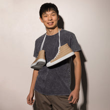 Load image into Gallery viewer, MONTAGUE Men’s high top canvas shoes