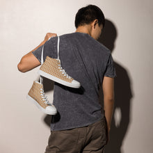 Load image into Gallery viewer, MONTAGUE Men’s high top canvas shoes