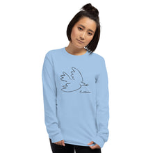Load image into Gallery viewer, PEACE DOVE Men’s Long Sleeve Shirt