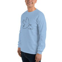 Load image into Gallery viewer, PEACE DOVE Men’s Long Sleeve Shirt