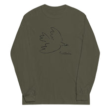 Load image into Gallery viewer, PEACE DOVE Men’s Long Sleeve Shirt