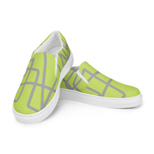 Load image into Gallery viewer, JEPSON-ZIPLINE Men’s slip-on canvas shoes