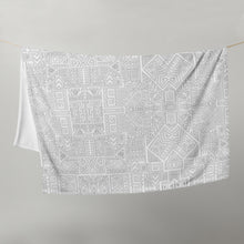 Load image into Gallery viewer, GRAY MODERN PRINT Blanket