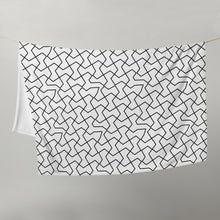Load image into Gallery viewer, MODERN GEO LINES Throw Blanket