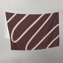 Load image into Gallery viewer, Mocha Throw Blanket