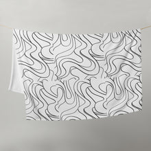 Load image into Gallery viewer, MODERN WAVES Throw Blanket