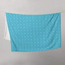 Load image into Gallery viewer, WAVES Throw Blanket