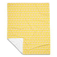 Load image into Gallery viewer, MODERN PINK AND GOLD FLORAL Throw Blanket