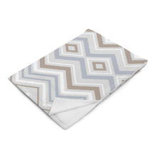 Load image into Gallery viewer, MODERN CHEVRON Throw Blanket