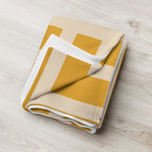 Load image into Gallery viewer, GOLD STRIPED LAWRENCE Throw
