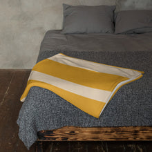 Load image into Gallery viewer, GOLD STRIPED LAWRENCE Throw