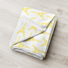 Load image into Gallery viewer, PARIS Eiffeltower Throw Blanket