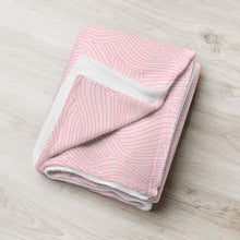 Load image into Gallery viewer, MODERN PINK Throw Blanket