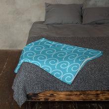 Load image into Gallery viewer, WAVES Throw Blanket