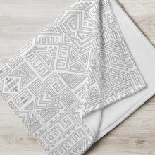 Load image into Gallery viewer, GRAY MODERN PRINT Blanket
