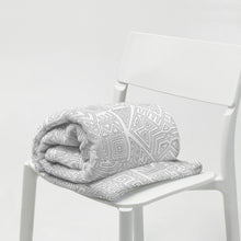Load image into Gallery viewer, GRAY MODERN PRINT Blanket