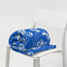Load image into Gallery viewer, COASTAL Royal Blue Throw Blanket