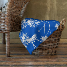 Load image into Gallery viewer, COASTAL Royal Blue Throw Blanket