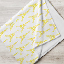 Load image into Gallery viewer, PARIS Eiffeltower Throw Blanket