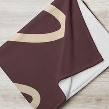 Load image into Gallery viewer, Mocha Throw Blanket
