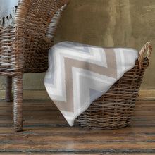 Load image into Gallery viewer, MODERN CHEVRON Throw Blanket
