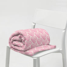 Load image into Gallery viewer, MODERN HEARTS Throw Blanket