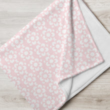 Load image into Gallery viewer, MODERN ROSE Throw Blanket