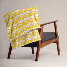 Load image into Gallery viewer, MODERN FLORAL Throw Blanket