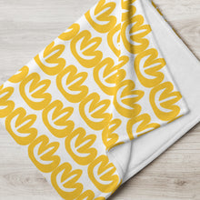 Load image into Gallery viewer, MODERN FLORAL Throw Blanket