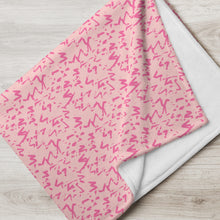 Load image into Gallery viewer, MODERN PINK Throw Blanket