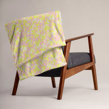 Load image into Gallery viewer, MODERN FLORAL THROW Throw Blanket
