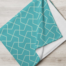Load image into Gallery viewer, MODERN GEO LINES Throw Blanket