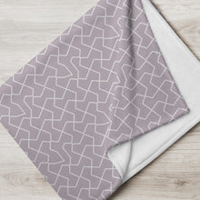 Load image into Gallery viewer, MODERN GEO LINES Throw Blanket