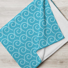 Load image into Gallery viewer, WAVES Throw Blanket