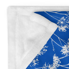 Load image into Gallery viewer, COASTAL Royal Blue Throw Blanket