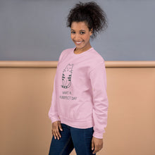 Load image into Gallery viewer, WHAT A PURRRFECT DAY Unisex Sweatshirt