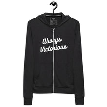 Load image into Gallery viewer, ALWAYS VICTORIOUS Unisex zip hoodie