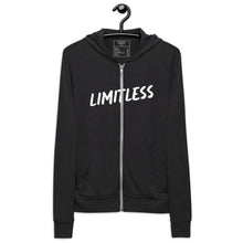 Load image into Gallery viewer, LIMITLESS Unisex zip hoodie