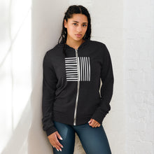 Load image into Gallery viewer, BARS & STRIPES Unisex zip hoodie